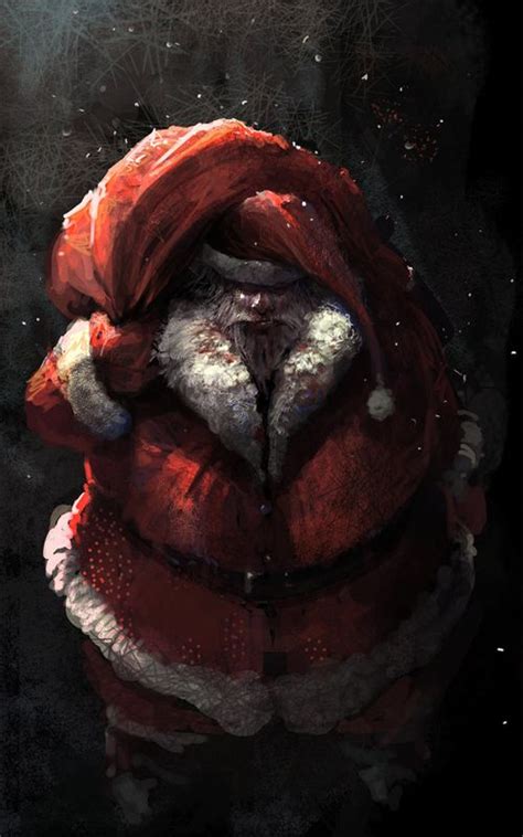 30 Creative Illustrations of the Christmas Man: Santa Claus | Naldz ...