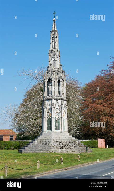 The Sledmere Monument, Sledmere, East Yorkshire, England UK Stock Photo ...