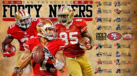 🔥 [50+] 49ERS Schedule Wallpapers | WallpaperSafari