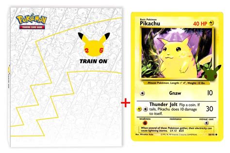 Pokemon 25th Anniversary First Partner Collector's Binder for Jumbo ...