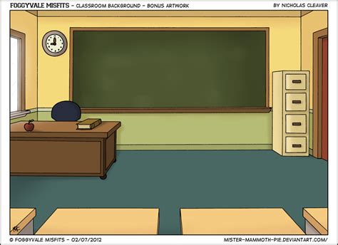 Cartoon Classroom Background With Students Images & Pictures - Becuo ...