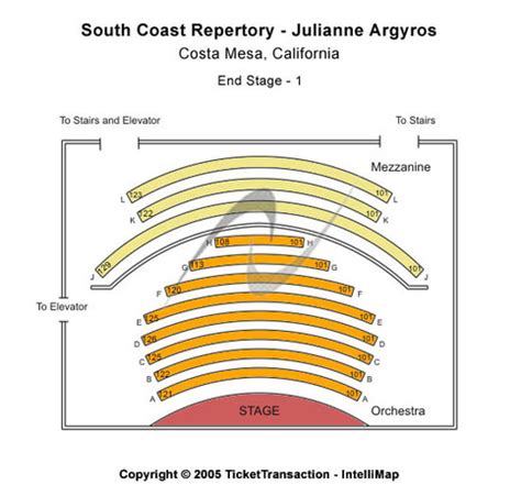 South Coast Repertory - Julianne Argyros Tickets in Costa Mesa ...