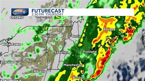 NH forecast video: Steady rain, some storms moving through