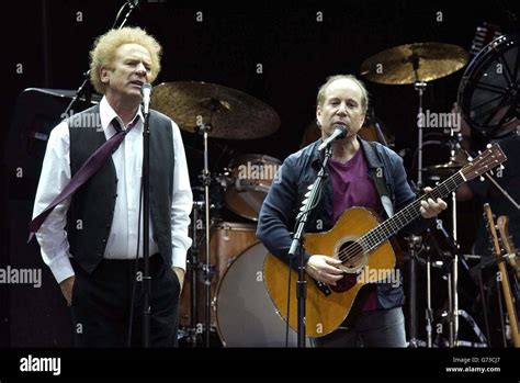 Simon and Garfunkel concert Stock Photo - Alamy