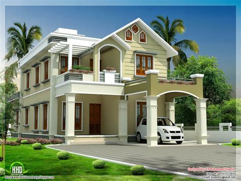 modern two storey house designs modern house design in | Kerala house ...