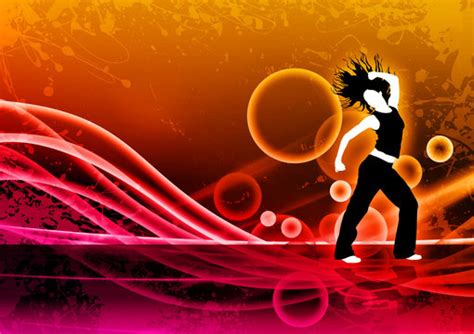 Zumba Party Background Clipart