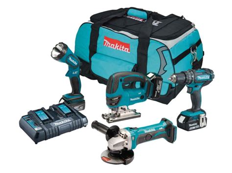 Makita 18V Li-ion LXT 4 Piece Combo Kit DLX4051PM1