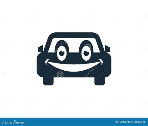 Smile Car Transportation Icon Vector Logo Template Illustration Design ...