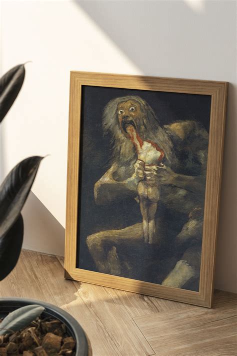 Francisco Goya Saturn Devouring His Son 1823 Close up | Etsy ...