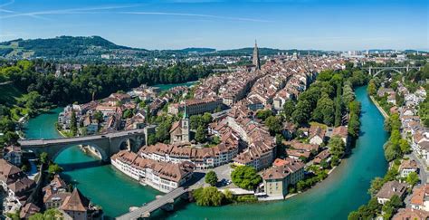 People in Bern, Switzerland, Float Down This River to Commute From Work