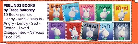 Trace Moroney Feelings Books (Set of 10) - National Childhood Network (NCN)