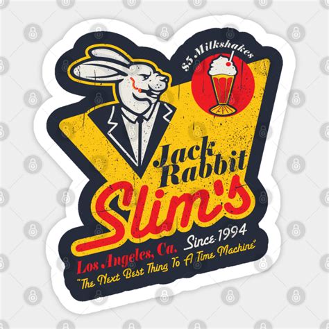 Jack Rabbit Slim's Logo - Jack Rabbit Slims - Sticker | TeePublic