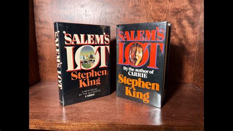 Stephen King - 'Salem's Lot - how to identify first US and first UK ...