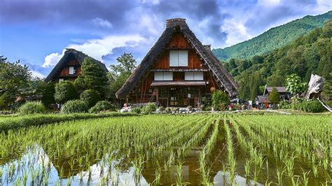 Shirakawa-gō historic traditional village, Gifu Prefecture, Japan ...