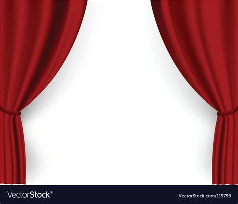 Theater curtain Royalty Free Vector Image - VectorStock