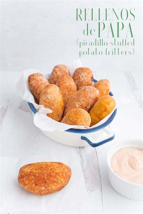 Rellenos de Papa (Picadillo-Stuffed Potato Fritters) - Sense & Edibility