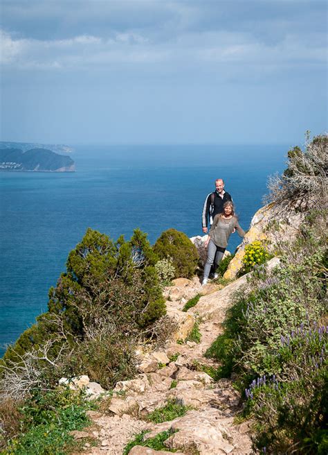 Calpe - the climbing and the view - hike in the mountains