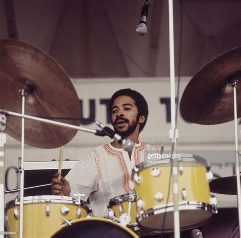 American jazz drummer Tony Williams performs live on stage with ...