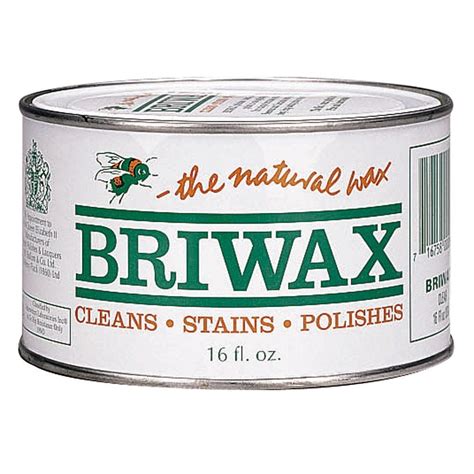 Furniture Wax Polish - Clear, Briwax Clear/Original 16oz By Briwax Ship ...