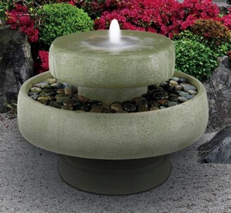 Millstone Fountain Round and Bold Garden Decor