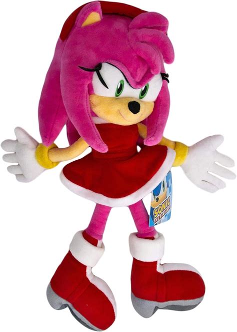 Sonic The Hedgehog Amy Rose Plush HQ Stuffed Toy Anime Gift for Kids 17 ...