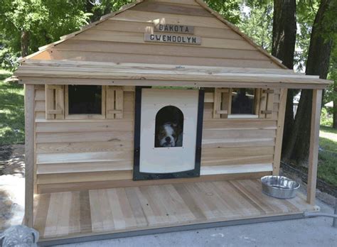 Lovely Insulated Dog House Plans For Large Dogs Free - New Home Plans ...