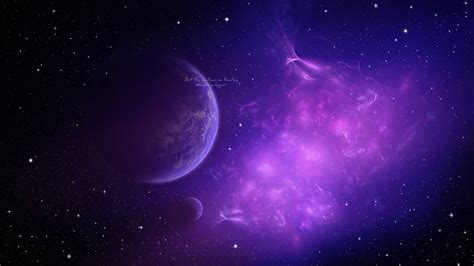 Nebula Purple Fractal 4k Wallpaper,HD Digital Universe Wallpapers,4k ...