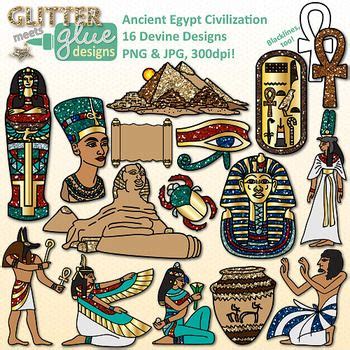 Ancient egypt clipart nile river civilization culture glitter meets ...