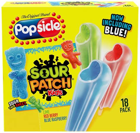 Popsicle Sour Patch Kids Ice Pops - Shop Ice Cream & Treats at H-E-B