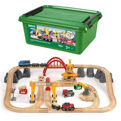 Brio Cargo Railway Deluxe Set | Laugh and Learn