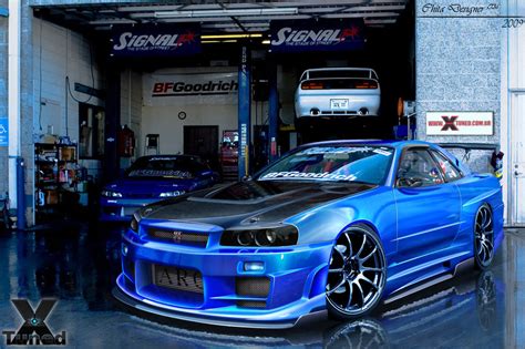 Ford Cars: Nissan skyline r34 gtr