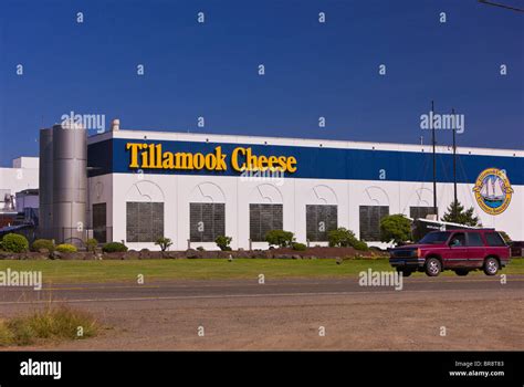 TILLAMOOK, OREGON, USA - Tillamook Cheese Factory building exterior ...