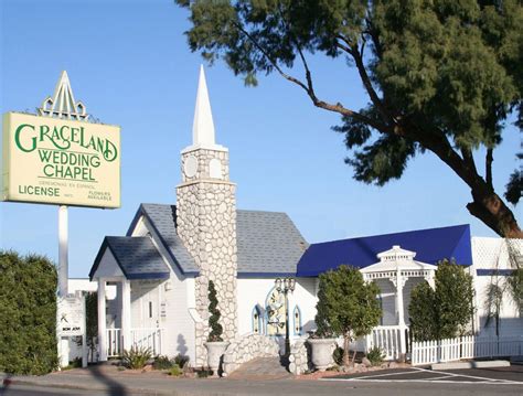 Graceland Wedding Chapel has probably seen more celebrity weddings than ...