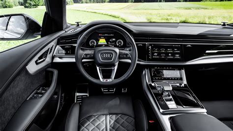 Audi Q8 60 TFSI e quattro S line 2020 4K Interior Wallpaper | HD Car ...