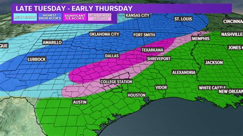 Major winter storm to impact Texas this week | kagstv.com