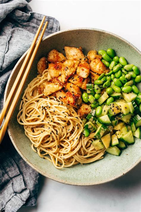 Sesame Noodle Bowls | Recipe | Recipes, Healthy, Easy meal prep