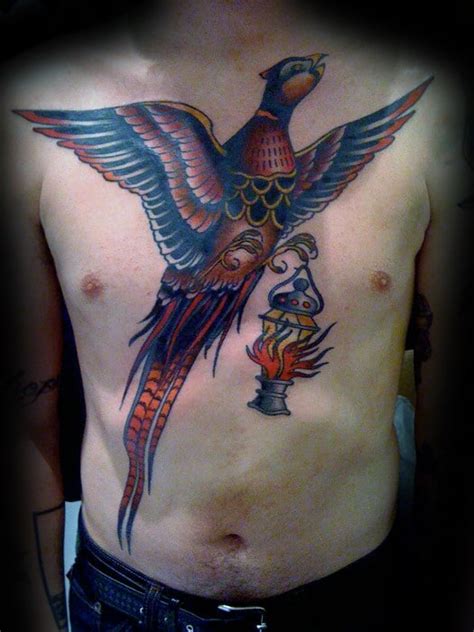 40 Pheasant Tattoo Designs For Men - Bird Ink Ideas