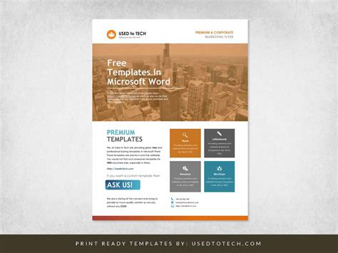 Free Business Flyer Templates For Microsoft Word – PARAHYENA