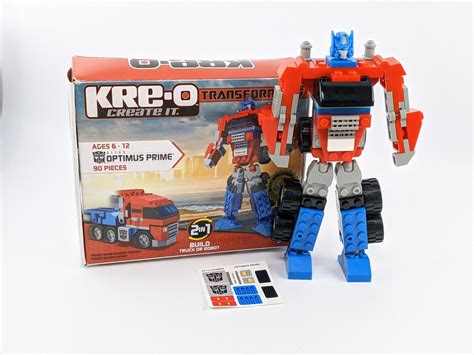 Kre-O Transformers Optimus Prime Construction Set Action Figure. NO ...