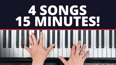 4 Easy Songs For Beginners (Piano Tutorial) - YouTube