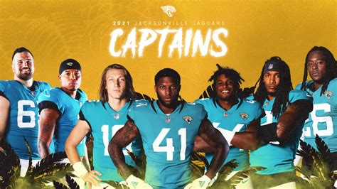 Lawrence, six others named 2021 Jaguars captains