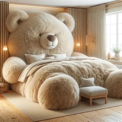 Embrace Comfort: The Magic of the Giant Soft and Cuddly Teddy Bear Bed