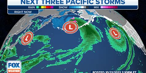 Trio of Pacific storm systems fueled by atmospheric rivers to bring ...