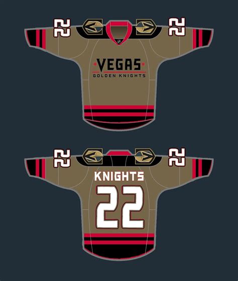 Vegas Golden Knights Jersey Concepts - SinBin.vegas