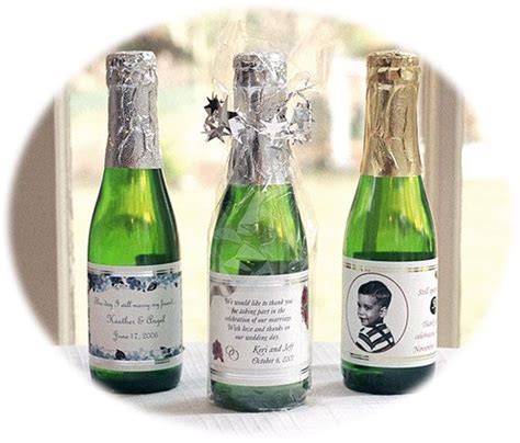 Cider wedding favor, personalized wedding favor, non alcoholic.. | Mini ...