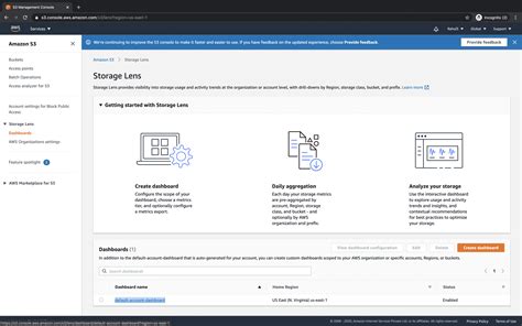 How to use S3 Storage Lens to view storage usage and activity metrics ...