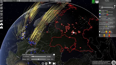 Nuclear War Simulator | A nuclear conflict simulation and visualisation ...