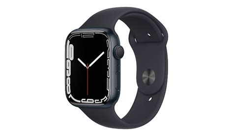 Apple Watch Series 7 (GPS) - midnight aluminum - smart watch with sport ...