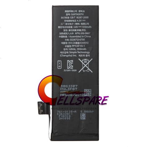 Apple iPhone 5C Battery Replacement Module - Cellspare