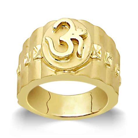 22k Solid OM Symbol Ring 20.90g | OM Jewellers